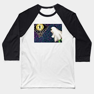 Little Dead Girl - Fly Me To the Moon Baseball T-Shirt